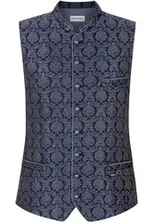 Trachtenweste Pio (dunkelblau, Gr. 58) von Bergfeuer für Herren, Oberteile, 100% Polyester