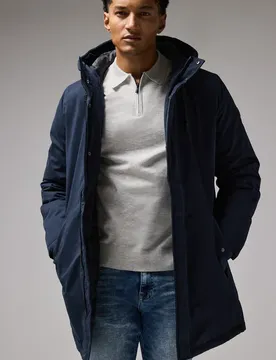 Street One Parka mit Kapuze male Blau