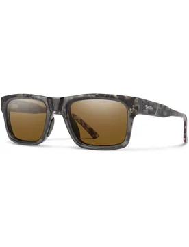 Polarisierte Sonnenbrille Strand Salt Haze ChromaPop Glass Polarized Brown Braun - SMITH - FashionsVida