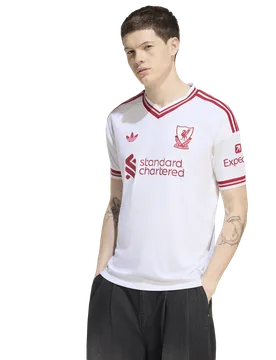 Liverpool Fc Away 26-27 Herren Trikots/Replikate - Weiß - Größe S - Poly Jersey White S - Adidas - FashionsVida