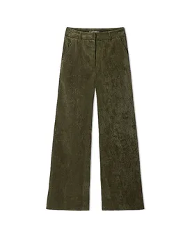 Pantalone Marlene AMELIE oliva 40/L32 - Cambio - FashionsVida