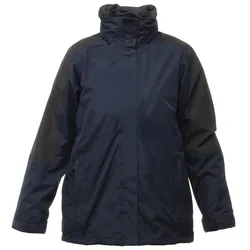 Womens/ladies Defender Iii 3-In-1 Jacket (Waterproof & Windproof) (Navy/black) - Size 16 Uk