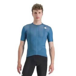 Maglia A Maniche Corte Supergiara Berry Blue
