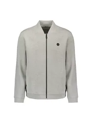 Sweater Full Zipper Pique Bomber male