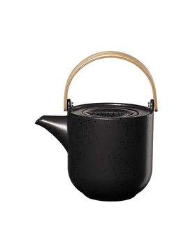 Teekanne mit Holzgriff Coppa 1l Kuro/Schwarz schwarz baby
