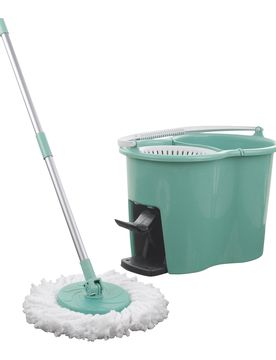 CLEANmaxx Wischmopp "Power" tuerkis