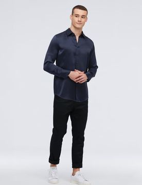 Chemise De Base En Soie De Mûrier XL
