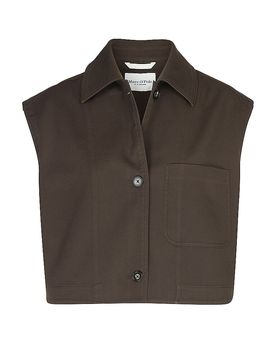 Marc O'Polo Chaleco marrón 38