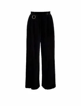 Samthose schwarz 40 damen - SILVIA SCHNEIDER - FashionsVida