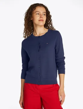CO JERSEY STITCH LS C-NK CARDI female - XL - FashionsVida