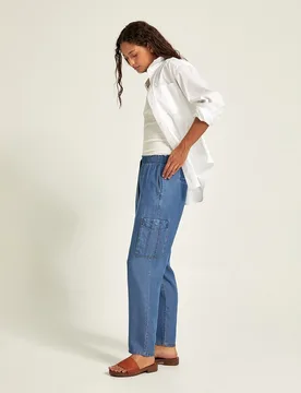 Sfera - Jeans cargo relajado - Sfera - FashionsVida