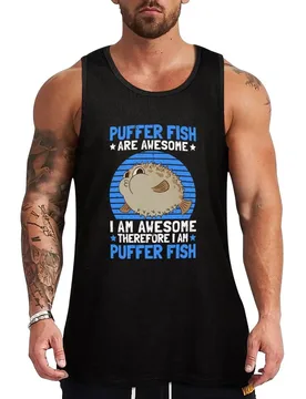 Puffer fish fantastic aquarium fish aquarist Tank Top Lightweight Sports Tank Top Quick Dry Sleeveless Tee - Aliexpress - FashionsVida