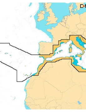 East Mediterranean Marine Charts One Size unisex - C-map - FashionsVida