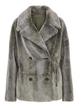 Manzoni24 Caban in shearling