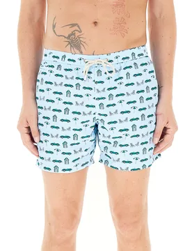 Shorts da bagno CELESTE XL - MC2 SAINT BARTH - FashionsVida