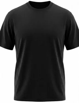 T-Shirt 80673 T-Shirt Mm Crepe-999 Nero It M;It L;It Xl;It Xxl Male - Jeordie's - FashionsVida