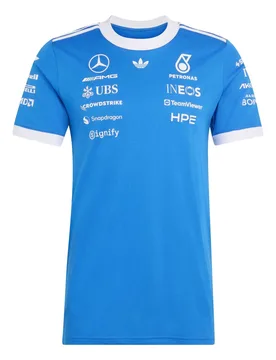 Maillot Mercedes AMG Petronas Formula One Driver BW DRJ - Bleu - male - Size: L - Adidas - FashionsVida