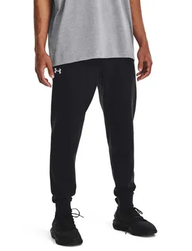 Joggers Rival Fleece Black 001 / White 100 L