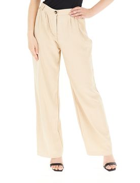 Pantalone wide leg BEIGE 38