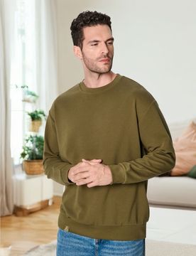Sinsay - Felpa - khaki