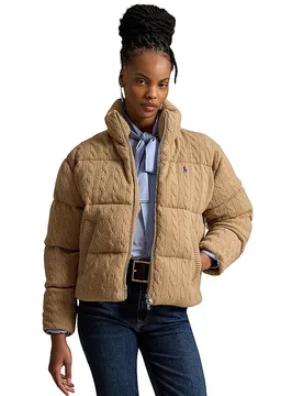Steppjacke cammello XS - Ralph Lauren - FashionsVida