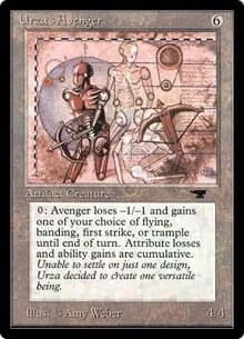 Urza's Avenger Antiquities - Magic: The Gathering - FashionsVida