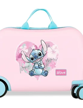 Maleta infantil 2 ruedas multidireccionales heart stitch con capacidad de 28l - Disney - FashionsVida