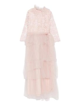 Jesurum Abito In Tulle E Pizzo