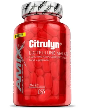 Capsule Citrulyn 750mg Sapore Neutro 120 Unità Red - Amix - FashionsVida