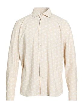 Hemd Herren Beige 42 Herren