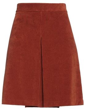 Minirock Damen Rostrot 34,36,38,40 Damen