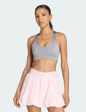Reggiseno sportivo Optime Tennis a supporto medio S Grey Three - Adidas - FashionsVida