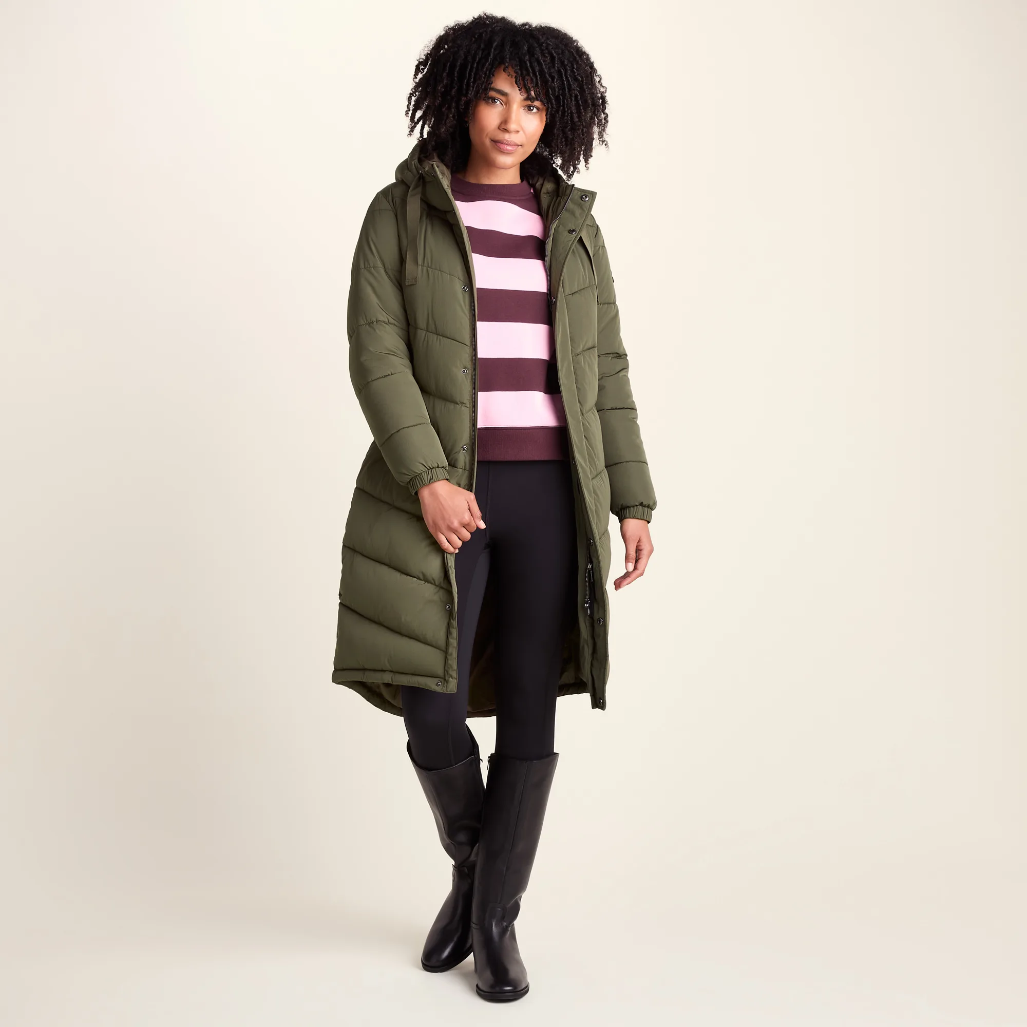 Raleigh Womens Jacket Khaki - Size 24 Uk - TOG24 - FashionsVida