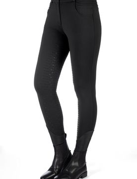 Damen Heizreithose COMFORT STYLE Silikon-Vollbesatz schwarz 40