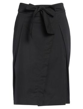 Falda midi Mujer Negro 34 Mujer