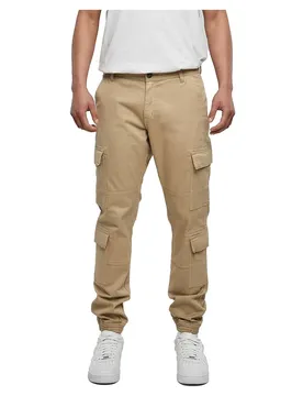 Pantalon Cargo Double Twill Jogging Warm Sand 32