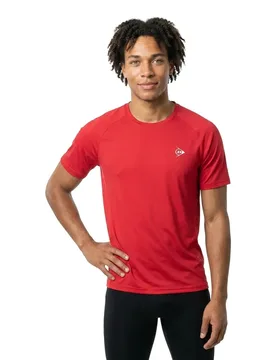 Club Crew Short Sleeve T-shirt Jester Red M - Dunlop - FashionsVida
