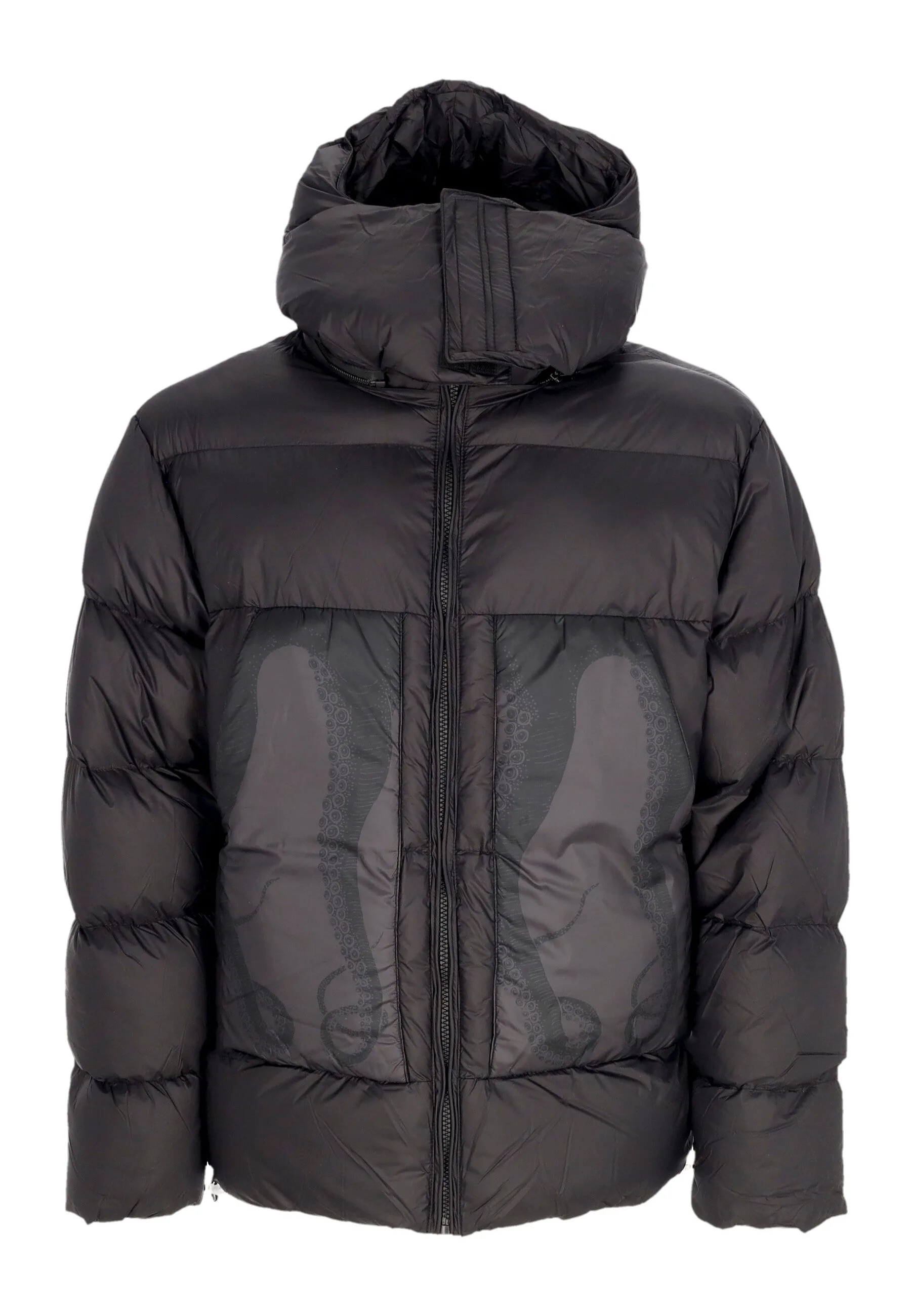 Piumino Uomo Arctic Pocket Puff Jacket Black - Octopus - FashionsVida