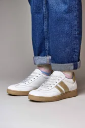Women's 'Jess' Colourful trainers in White Size: 4 - White - Size: 4