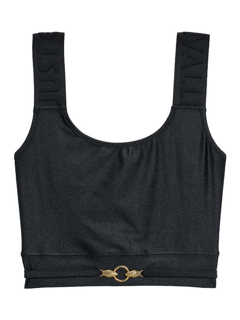 Just Cavalli Top Corto Serpenti