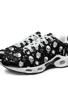 XIXIRIMIDO Air-Cushioned Sneakers Women's Running Shoes Men's Commuter Shoe Lightweight Breathable Comfortable Soft Rose Skull - Aliexpress - FashionsVida