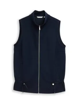 Sweatvest stand up collar female