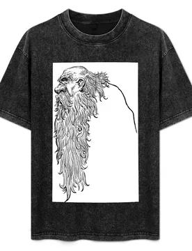 The Beard- Black T-Shirt Casual Lightweight Short Sleeve Top - Aliexpress - FashionsVida