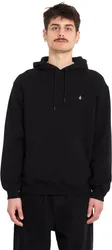 Sweat à capuche en coton - Single Stone Pull Over Black en Coton - Taille S - Noir
