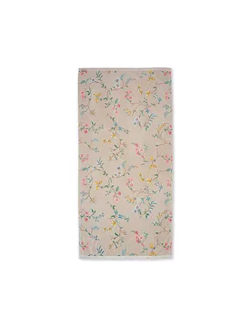 Duschtuch LES FLEURS 70x140cm Khaki hellbraun baby - Pip Studio - FashionsVida