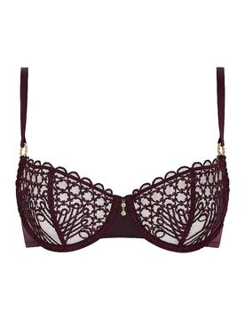 BH mit Bügel ELOGE DU DESIR deep berry beere 80B damen