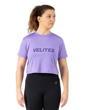 T-shirt à Manches Courtes Crop Holo Wisteria 2XL