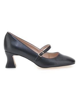 Décolleté Nere Mary Jane con Tacco Basso 3605 36