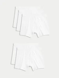 Pack Pure Cotton Cool & Fresh™ Trunks White male