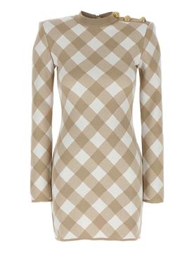 Balmain Abito Vichy